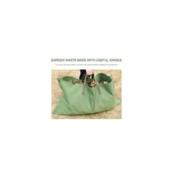 Sac à Ordures De Jardin Pliable 2 En 1 Durable Réutilisable Imperméable Oxford Waste Bag Green Zip Type No Mountain Buckle (90 67cm) BF 11 Sac à Ordures De Jardin Pliable 2 En 1 Durable Réutilisable Imperméable Oxford Waste Bag Green Zip Type No Mountain Buckle (90 67cm) BF -Flore Riche Soldes Magasin 97370567 5