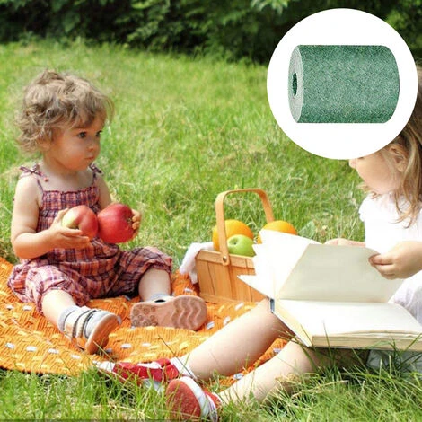 Tapis D'herbe Biodégradable, Tapis D'herbe Verte Pour Pique-nique, Tapis De Germination De Plantes Pour La Culture De Graines D'herbe Pour Cour, Pelouse, Jardin, Terrasse 5 Tapis D'herbe Biodégradable, Tapis D'herbe Verte Pour Pique-nique, Tapis De Germination De Plantes Pour La Culture De Graines D'herbe Pour Cour, Pelouse, Jardin, Terrasse – Image 3