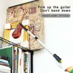 Outils De Préhension, 32" Pince Rotative En Caoutchouc, Outils De Ramassage, Outil De Préhension Pliable, Extension à Bras Long Pour Ramasse-Déchets - Jaune -Flore Riche Soldes Magasin 97526590 5