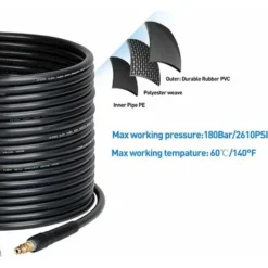 10 M Tuyau Pour Kärcher Nettoyeur Haute Pression, Flexible Pour Kärcher Nettoyeur Haute Pression, Tuyau à Haute Pression Pour Kärcher K2 K3 K4 K5 K6 K7 Connecteur Rapide 11 10 M Tuyau Pour Kärcher Nettoyeur Haute Pression, Flexible Pour Kärcher Nettoyeur Haute Pression, Tuyau à Haute Pression Pour Kärcher K2 K3 K4 K5 K6 K7 Connecteur Rapide -Flore Riche Soldes Magasin 97823725 5