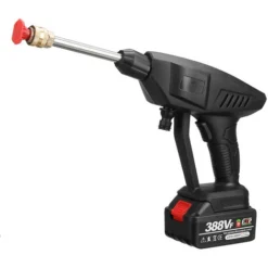 Pistolet Pression Nettoyeur Haute Pression Sur Batterie 60 Bar 21V 300W 2 Batteries 20000 MAh -Flore Riche Soldes Magasin 98566441 3