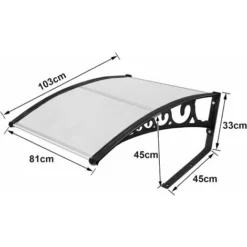Garage Pour Robot Tondeuse 103 X 77 X 45.5 Cm Abri De Jardin Toit Protection Contre La Pluie, La Grêle Et Les Rayons UV NAIZY 10 Garage Pour Robot Tondeuse 103 X 77 X 45.5 Cm Abri De Jardin Toit Protection Contre La Pluie, La Grêle Et Les Rayons UV NAIZY -Flore Riche Soldes Magasin 99357087 4