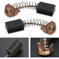 Balais De Charbon Moteur, Balais De Charbon Durables De Qualité Supérieure, 12 X 8 X 5 Mm Compatibles Avec Les Meuleuses D'angle (10 Paires) 9 Balais De Charbon Moteur, Balais De Charbon Durables De Qualité Supérieure, 12 X 8 X 5 Mm Compatibles Avec Les Meuleuses D'angle (10 Paires) -Flore Riche Soldes Magasin 99409889 3