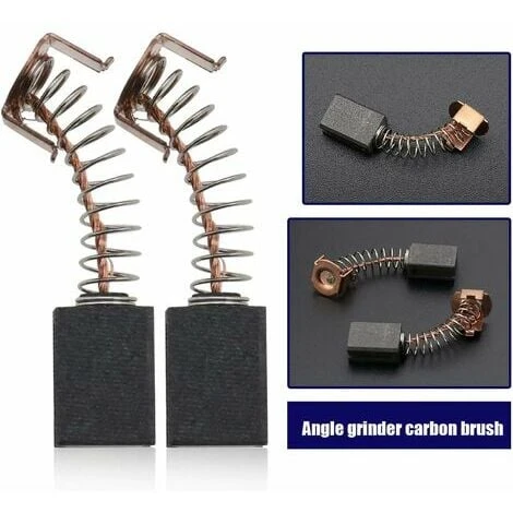 Balais De Charbon Moteur, Balais De Charbon Durables De Qualité Supérieure, 12 X 8 X 5 Mm Compatibles Avec Les Meuleuses D'angle (10 Paires) 6 Balais De Charbon Moteur, Balais De Charbon Durables De Qualité Supérieure, 12 X 8 X 5 Mm Compatibles Avec Les Meuleuses D'angle (10 Paires) – Image 4