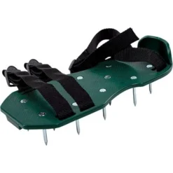 Paire De Semelles De Ventilation Pour Gazon I Aérateur De Pelouse I Amélioration De La Qualité Du Sol I 13 Clous En Acier I Réglable Jusqu’à La Taille 46 Et Sur Toutes Les Chaussures I 30×13×6 Cm -Flore Riche Soldes Magasin 99464940 3