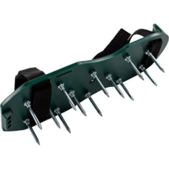 Paire De Semelles De Ventilation Pour Gazon I Aérateur De Pelouse I Amélioration De La Qualité Du Sol I 13 Clous En Acier I Réglable Jusqu’à La Taille 46 Et Sur Toutes Les Chaussures I 30×13×6 Cm -Flore Riche Soldes Magasin 99464940 4